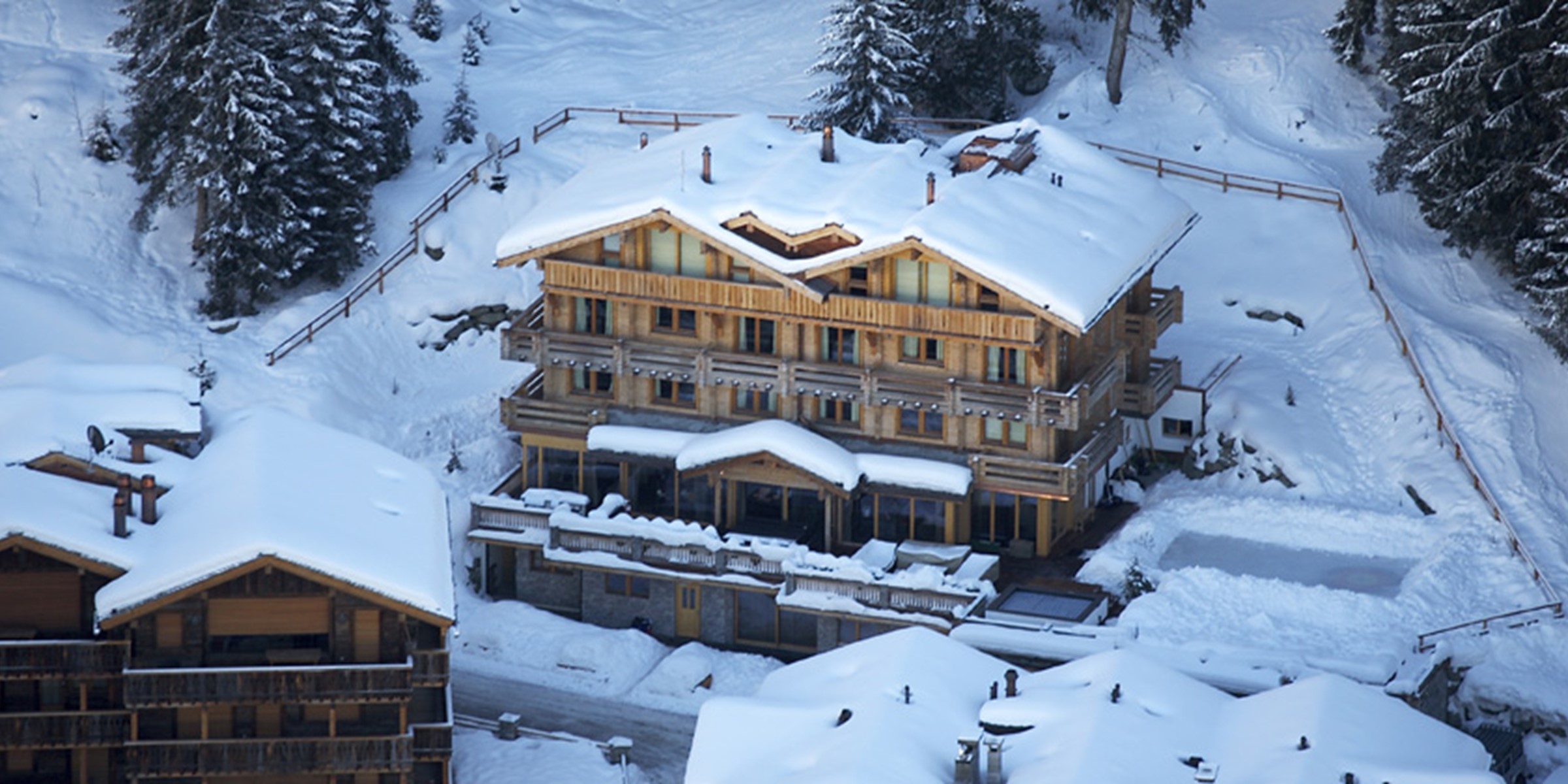 The Lodge Aerial